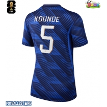 Frankrike Jules Kounde #5 Hjemmedrakt Dame VM 2026 Kortermet